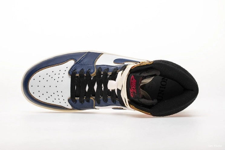 1 Union Los Toe Jordan Retro x Angeles High BV1300-146 Blue 0513